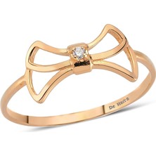 Kuyumcudükkanı Kuyumcudukkani Melek Sembollu Trend YÜZÜK-10244-R-W