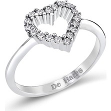 Kuyumcudükkanı Kuyumcudukkani Kalp Figürlü YÜZÜK-10063-W-W