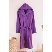 Talu Kapşonlu Kadın ve Erkek Bornoz %100 Pamuk | Dayanıklı | Hızlı Kuruma | Yumuşacık Konfor