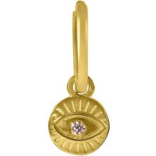 Kuyumcudükkanı Kuyumcudukkani Minik HALKALI"EVILEYE"KÜPE-31226-G-W