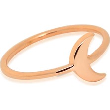 Kuyumcudükkanı Kuyumcudukkani Ay Sembollu Trend YÜZÜK-10370-R