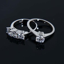 Kuyumcudükkanı Kuyumcudukkani Tektaş ve Üçtaş Yüzük SETI-10072-W-W