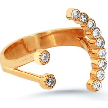 Kuyumcudükkanı Kuyumcudukkani Gülen Surat Smiley YÜZÜK-10327-R-W