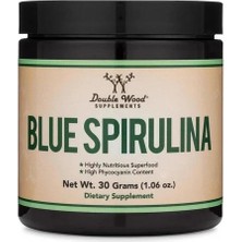 Double Wood Blue Spirulina, 350 Mg 30 gr 1,06 Oz