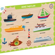 K-Yonlineticaret CAAHS-3201 Cames Ahşap Deniz Taşıtları Bul-Tak