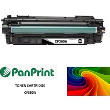 PanPrint Hp Color Laserjet Managed M553XM Siyah Muadil Toneri (CF360A)