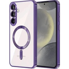 Matrixzn Newface Samsung Galaxy S26 Kross Magneticsafe Kapak - Mor