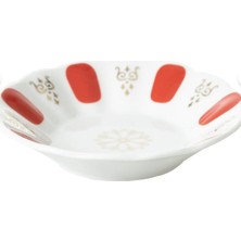 Köklü Züccaciye 12'li Porselen Çay Tabağı