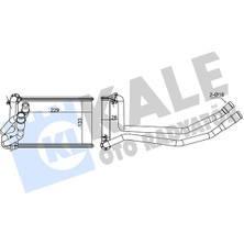 Kale Matrixzn Kalorifer Radyatörü Megane Ii