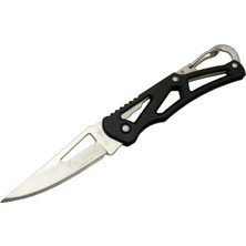 K-Yonlineticaret Eco Lounge Alaska SDR-1606BK Mini Metal Çakı 14 cm Manuel, Kemerlikli
