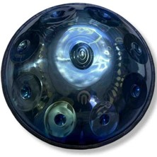 Arsha Titanium Handpan -9 Tonlu -Re Minör (Bakım Yağı ,renkli Kuşak ve Çanta