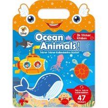 Osense  Tekrar Kullanılabilen Ilk Sticker Kitabım Ocean Animals