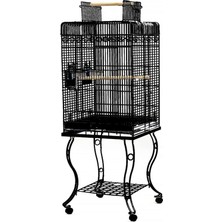 Matrixzn Dayang Ayaklı Papağan Kafesi 54X54X134