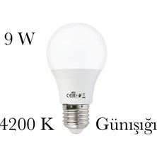 Mons Horoz 9 W LED Ampul E-27 LED Ampül 4200 K Günışığı Tasarruflu