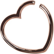 Kuyumcudükkanı Kuyumcudukkani Kalp Şekilli Sarıtrend"ear CUFF"KÜPE-31124-R