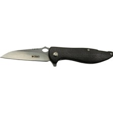 K-Yonlineticaret Eco Lounge Crkt Lotus 1265 Bk Siyah Kamp / Outdoor Çakı 18CM - Yarı Otomatik, Kemer
