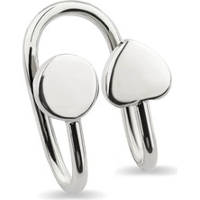 Kuyumcudükkanı Kuyumcudukkanikalp ve Yuvarlak Yeni Trend"ear CUFF"KÜPE-30060-W