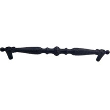 K-Yonlineticaret Eco Lounge Antika Tarz Dekoratif Pirinç Yeni Sütun Mobilya Kulbu - 128MM, Oksit