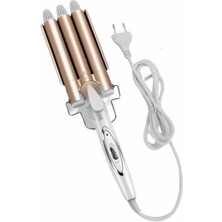 K-Yonlineticaret Saç Şekillendirici Wag Maşa Üçlü Yüksek Isı Ayarlı Seramik Kaplama