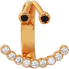 Kuyumcudükkanı Kuyumcudukkani Gülen Surat Smiley YÜZÜK-10327-G-M