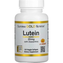California Gold Nutrition Lutein With Zeaxanthin 20 Mg 120 Veggie Softgels