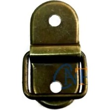 K-Yonlineticaret Eco Lounge Dekoratif Çanta Askı Halkası, Antik - 1 Adet