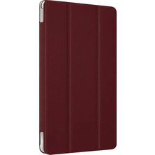 Matrixzn Newface Samsung Galaxy Tab A9 Kılıf Tablet Smart Kılıf - Mürdüm