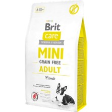 Matrixzn Brit Care 7 kg Mini Irk Yetişkin Köpekler Için, Tahılsız, Hipoalerjenik Kuzu Etli Kuru Mama