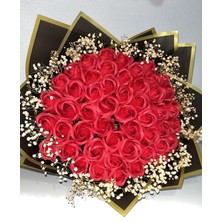 Green Deco Isteme Çiçeği 50 Li A Kalite Kokulu Gerçekçi Gül -Hediye - Özel Gün - Sevgili