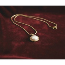 Arsem Nostaljik Tek Incili Minimal Kolye