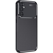 Najmaddin Newface Samsung Galaxy S25 Plus Kılıf Auto Focus Karbon Kapak - Siyah