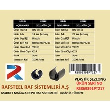 Rafsteel Plastik Şezlong RS869391PT217