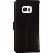 Matrixzn Newface Samsung Galaxy S7 Edge Trend S Plus Kapaklı Kılıf - Siyah