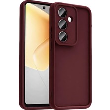 Matrixzn Newface Samsung Galaxy A57 5g Viera Silikon - Bordo