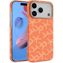 Matrixzn Newface Apple Iphone 17 Pro Max Vega Magsafe Kapak - Açık Turuncu