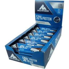 Multipower %50 Coconut Flavored Protein Bar 50 gr x 20