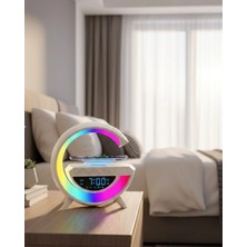 Flamex Kablosuz Bluetooth Hoparlör Rgb Aydınlatmalı Çoklu Medya Destekli