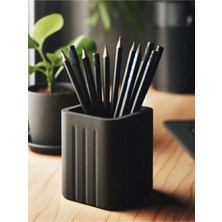 Canerege Maccomktk  Modern Kare Tasarım Kalemlik