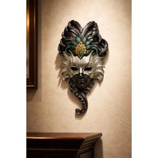 Dolce Emerald Venezia Mask Duvar Dekoru
