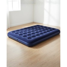 Değirmen Grup Dış Mekan Şişme Yatak Çift Kişilik Flokeli Yüzey Konforlu Kullanım - Lisinya