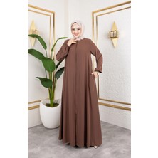 Butik Medine Ipeği Mevlana Feracce (Taba)