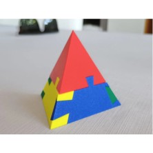 Eğitici Oyuncak Piramit Bulmaca -Motor Beceri Zeka Oyunu