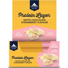 Multipower Layer Strawberry White Chocolate Protein Var 50 gr x 18