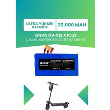 Electroll Onvo OV-012 x Plus (Ultra Yüksek Kapasite) Batarya 48V 20AH 21700 Pil Elektrikli Scooter Bataryası