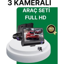 K-Yonlineticaret Gece Görüşü Destekli, 1080P Full Hd Çözünürlüklü Araç Içi Kamera