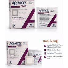 Convatec Aquacel Foam Adhesive Kendinden Yapışkanlı Köpük Yara Örtüsü 17,5X17,5CM