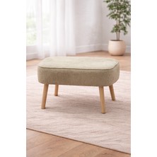 Ay Concept Napoli Puf Tabure Bench Sandalye Retro Ayak