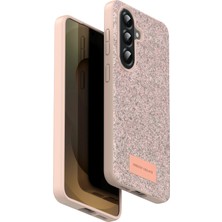 Matrixzn Onegif  Galaxy A17 5g Bright Simli Kapak - Pembe