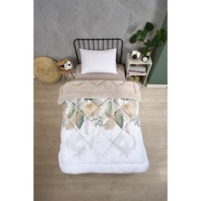 Esre Ev Tekstili Tek Kişilik Çift Taraflı Lüx Wellsoft Yorgan Seti (Çarşaf Dahil Değildir)