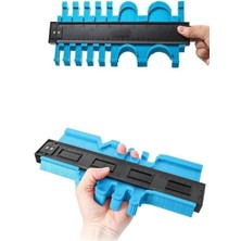 Değirmen Grup Büyük Boy Kalıp Çıkarma  Kontur Ölçüm Cihazı Ahşap Fayans Şekillendirme Kalıbı 24 cm - Lisinya